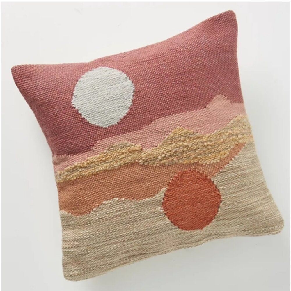 NWOT Anthropologie Solstice pillow